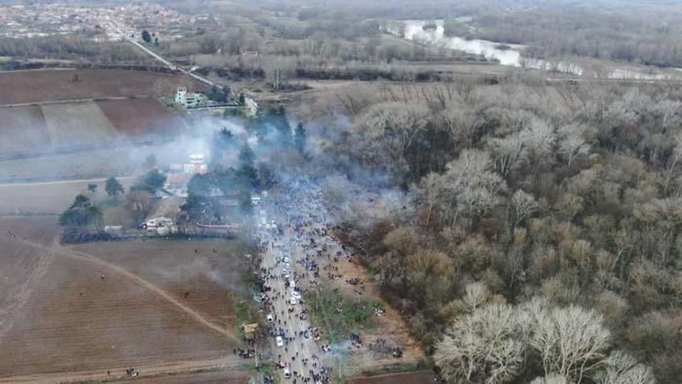 Pazarkulede göçmenlerin bekleyişi devam ediyor