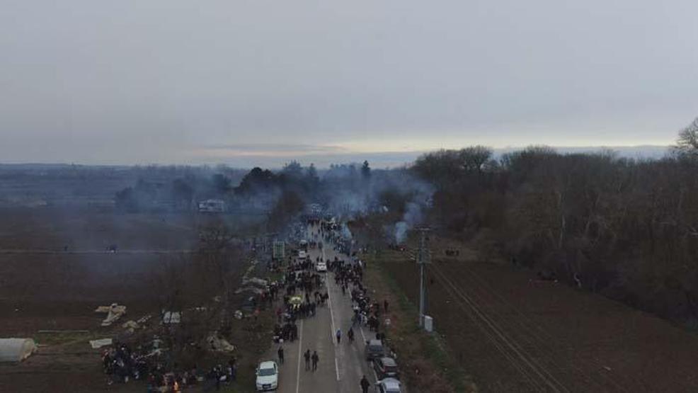 Pazarkulede göçmenlerin bekleyişi devam ediyor