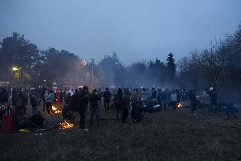 Pazarkulede göçmenlerin bekleyişi devam ediyor