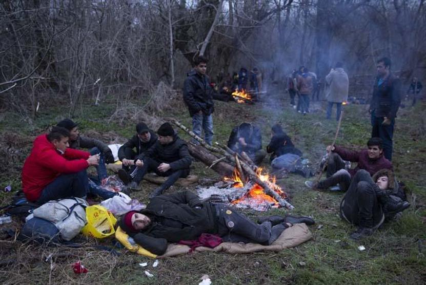 Pazarkulede göçmenlerin bekleyişi devam ediyor
