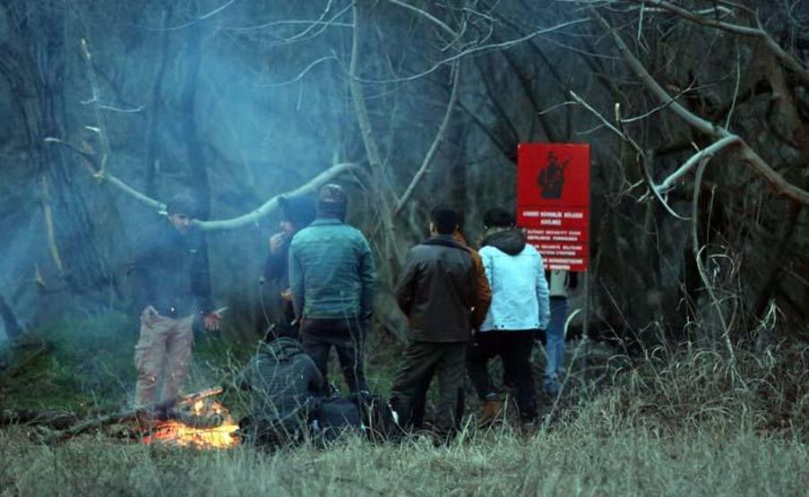 Pazarkulede göçmenlerin bekleyişi devam ediyor