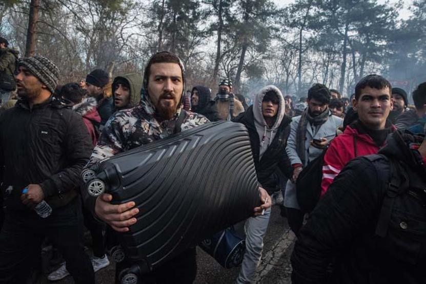 Pazarkulede göçmenlerin bekleyişi devam ediyor