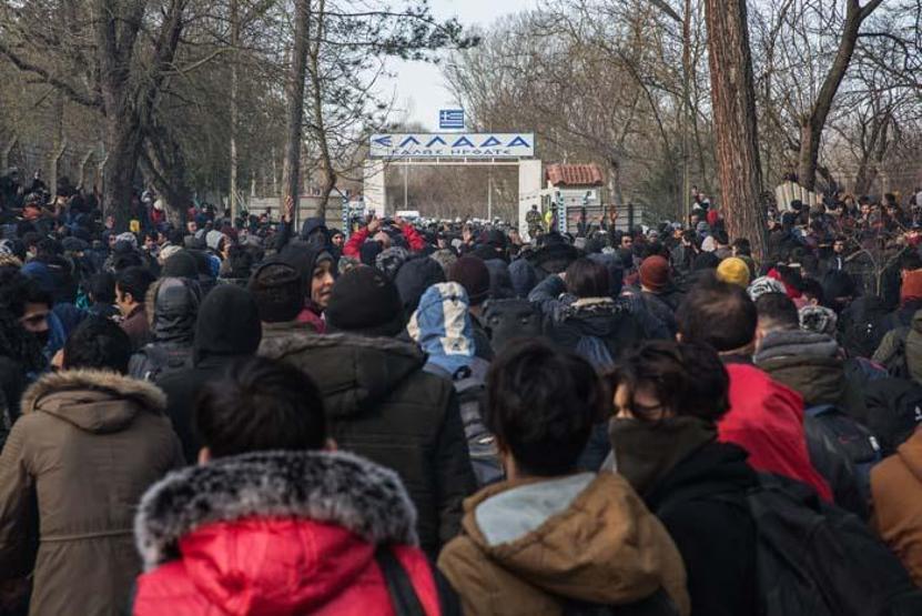 Pazarkulede göçmenlerin bekleyişi devam ediyor