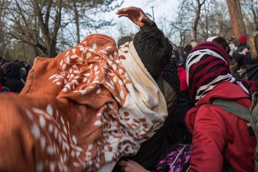 Pazarkulede göçmenlerin bekleyişi devam ediyor