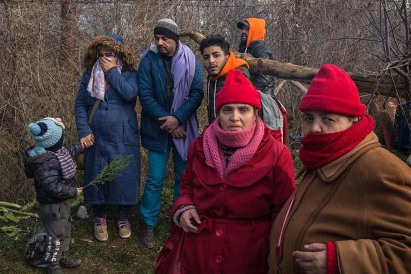 Pazarkulede göçmenlerin bekleyişi devam ediyor