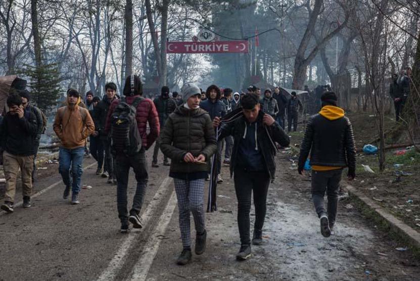 Pazarkulede göçmenlerin bekleyişi devam ediyor