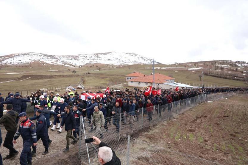 İdlib şehidi Hasan Hüseyin Özdemir, Yozgatta son yolculuğuna uğurlandı