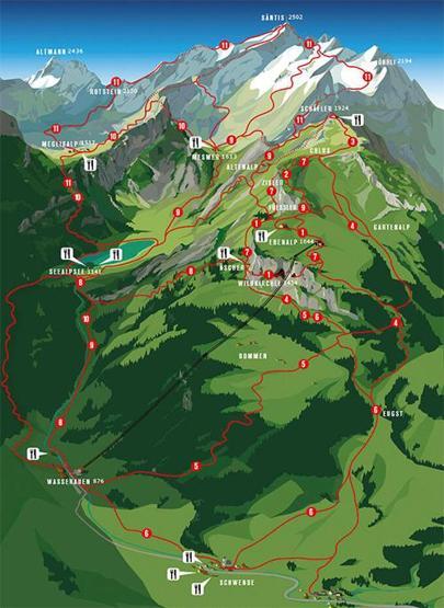 Manzarası inanılmaz Seealpsee Gölü hayran bırakıyor
