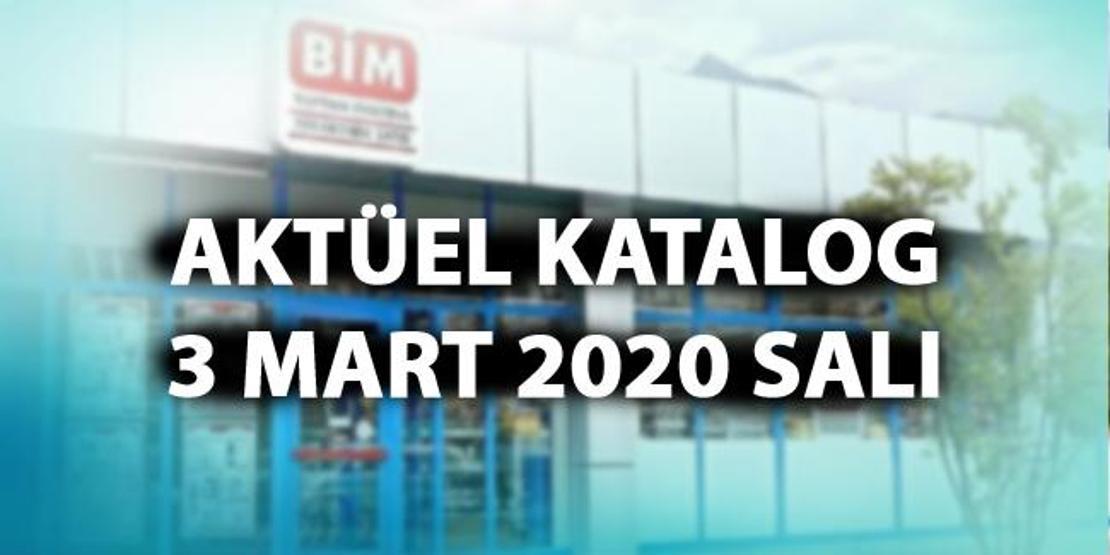 BİM aktüel kataloğu 3 Mart 2020 Salı... Bu hafta BİMde hangi indirimli ürünler var