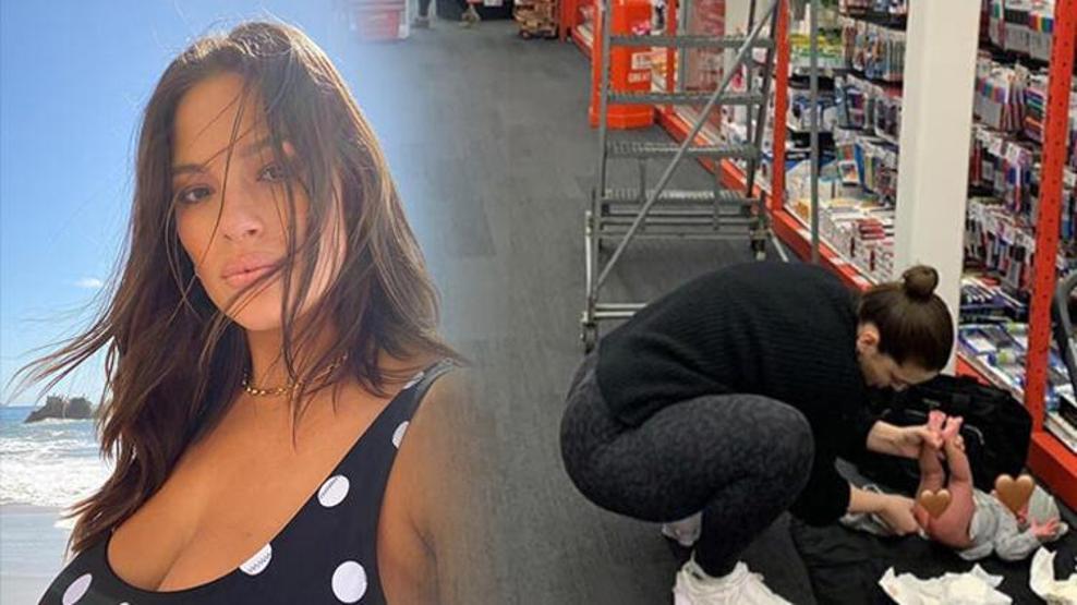 Ashley Graham sonunda bunu da paylaştı