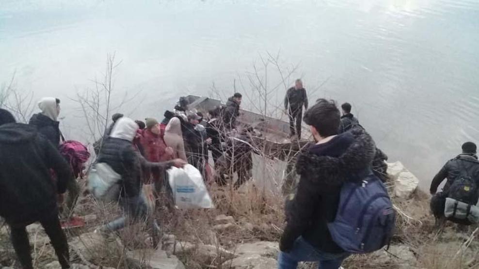 Göçmenler arasında kayık kavgası