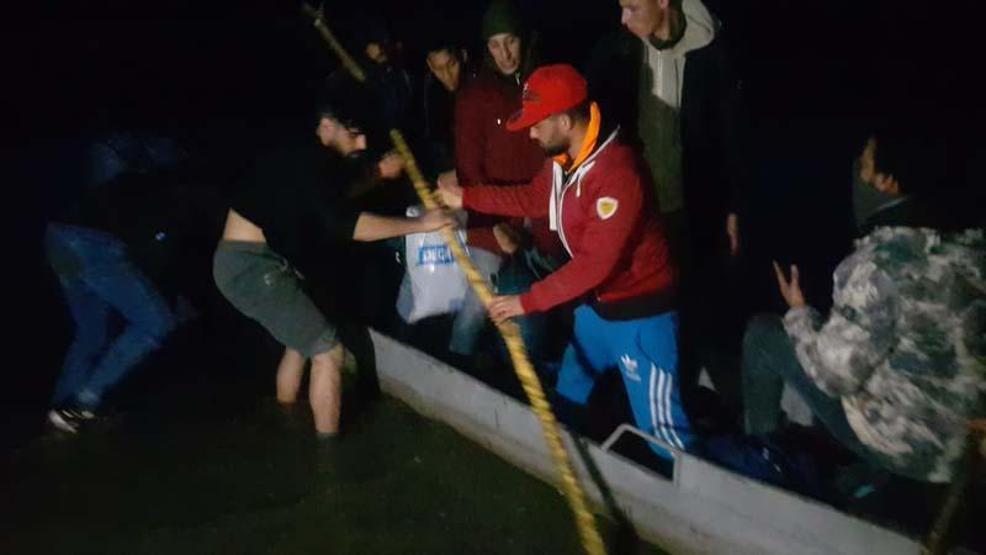 Göçmenler arasında kayık kavgası