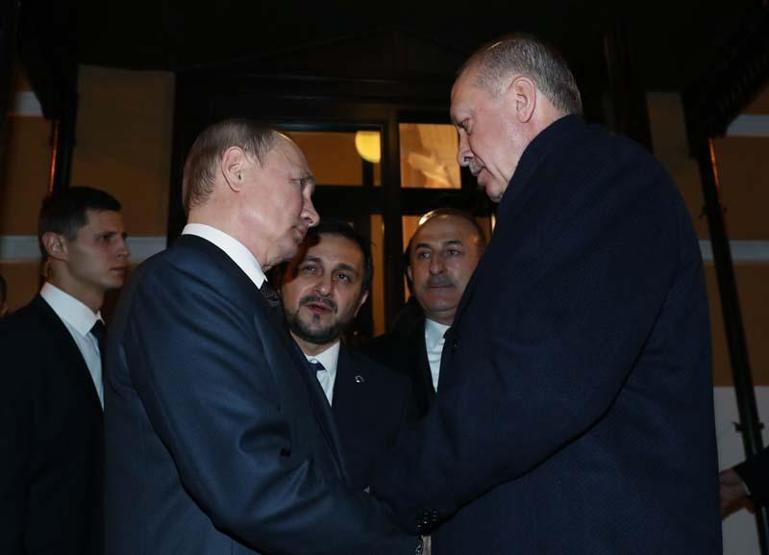 Cumhurbaşkanı Erdoğan, Rusyadan ayrıldı