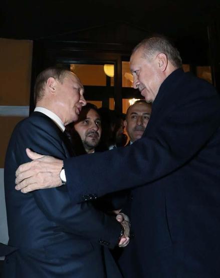 Cumhurbaşkanı Erdoğan, Rusyadan ayrıldı
