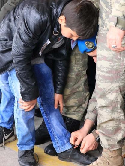 İdlib şehidi sözleşmeli er Enes Kaya son yolculuğuna uğurlandı