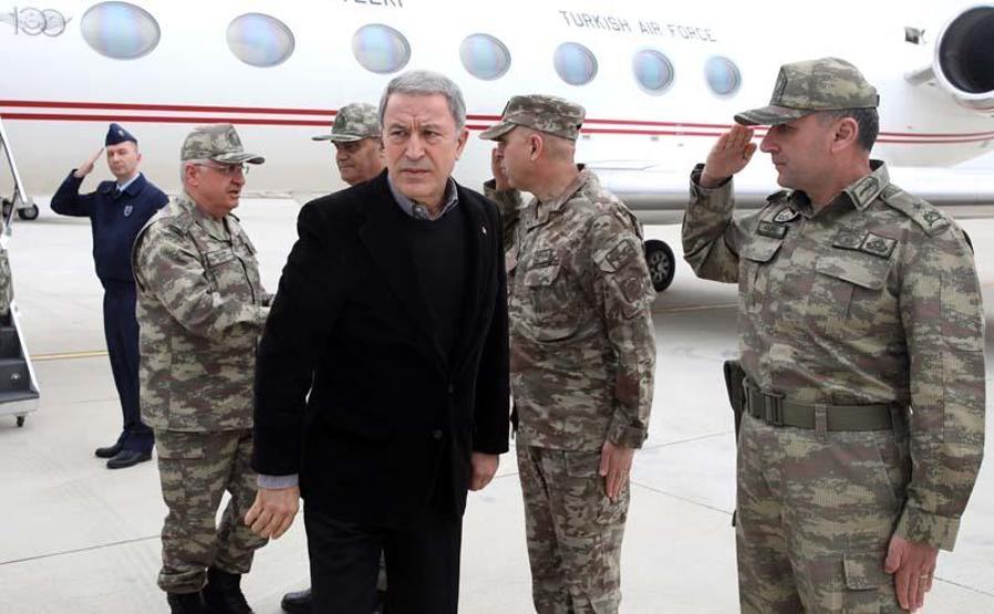 Bakan Akar ve komutanlar sıfır noktasında