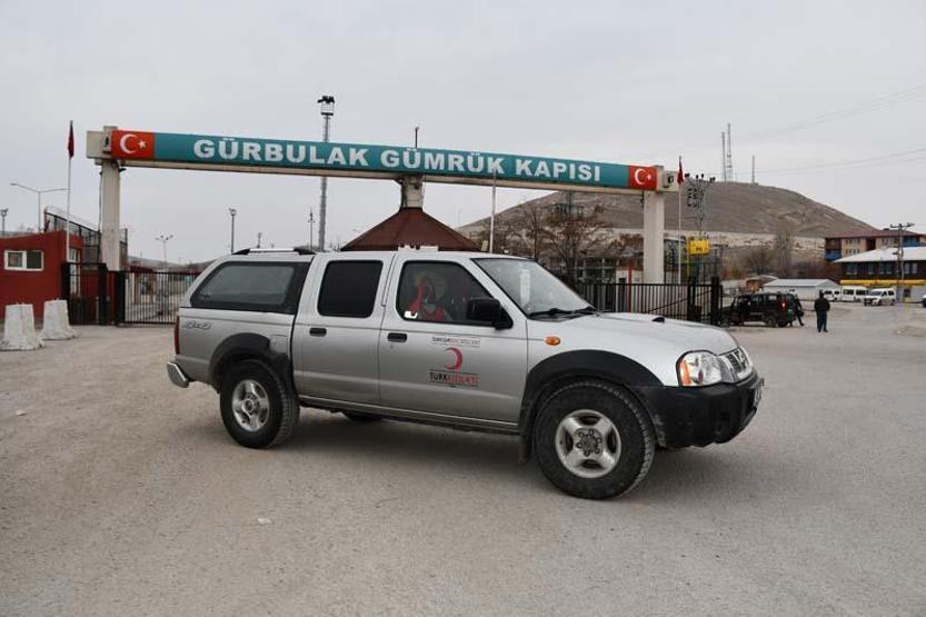 Türk Kızılay’dan sınırdaki hastaneye koronavirüs desteği