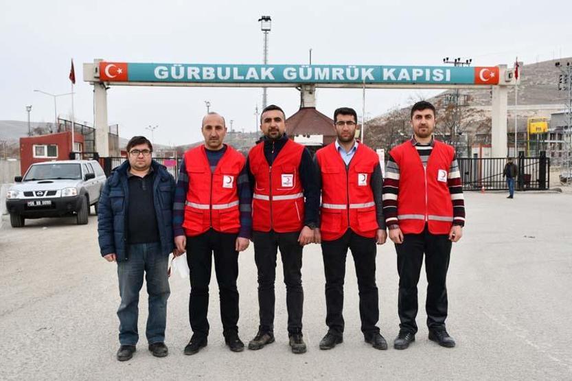 Türk Kızılay’dan sınırdaki hastaneye koronavirüs desteği