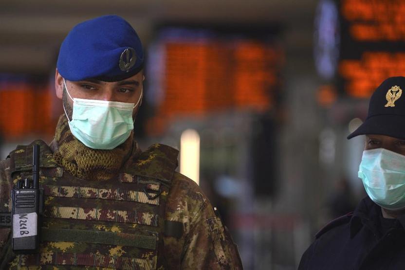 İtalyada bir günde 168 kişi hayatını kaybetti