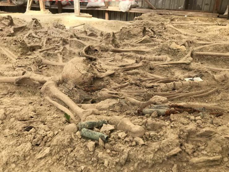 108 yıl sonra 30 şehidin mezarına ulaşıldı