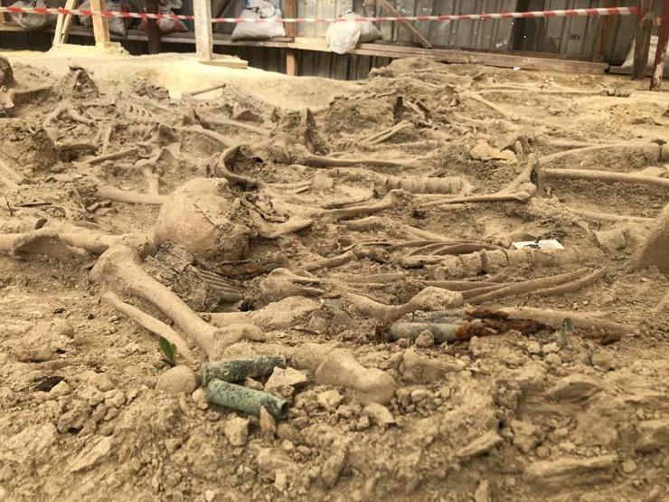 108 yıl sonra 30 şehidin mezarına ulaşıldı