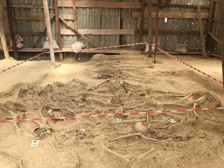 108 yıl sonra 30 şehidin mezarına ulaşıldı
