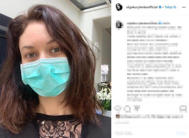 Koronavirüse yakalanan oyuncu Olga Kurylenkodan mesaj var
