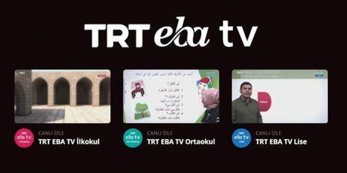 EBA TV canlı izle: EBA TV ilkokul, ortaokul, lise ders saatleri ve yayın akışı