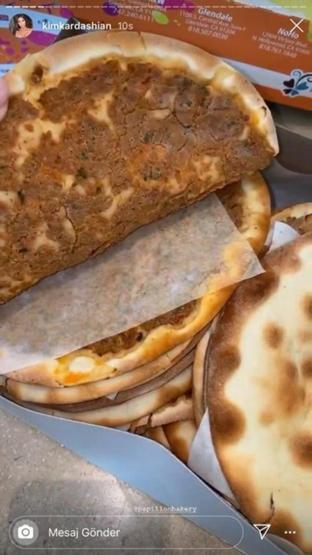 Demet Akalın, Ebru Polat ve Kim Kardashianın lahmacun tartışması