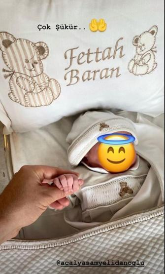 Açalya Samyeli Danoğlu anne oldu