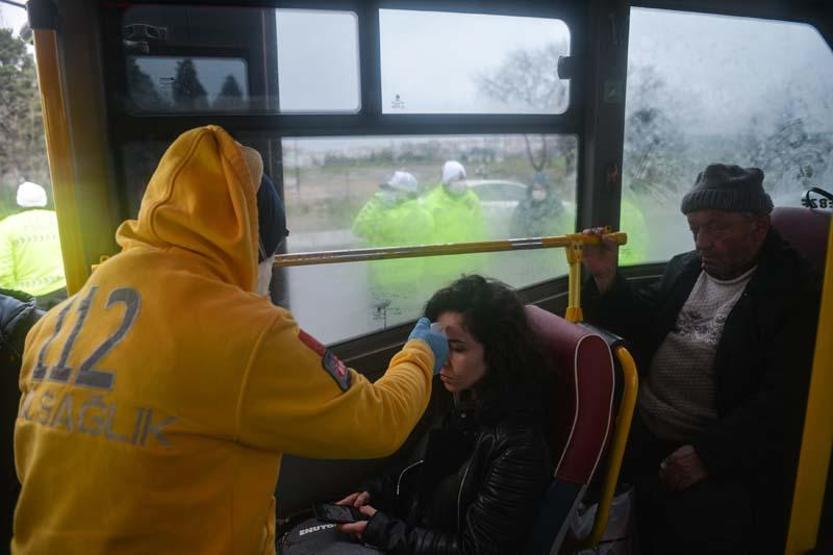 İstanbul giriş ve çıkışlarında koronavirüs denetimi
