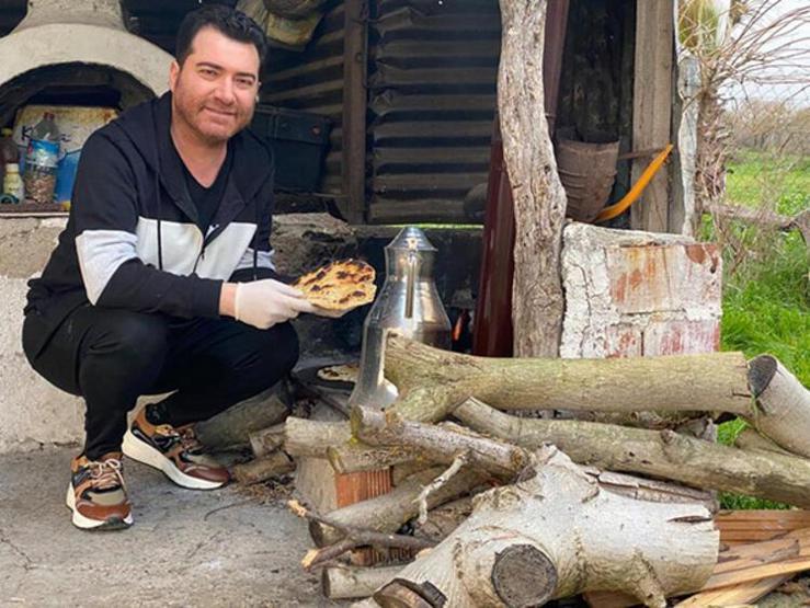 Murat Kurşun köy evinde karantinaya girdi