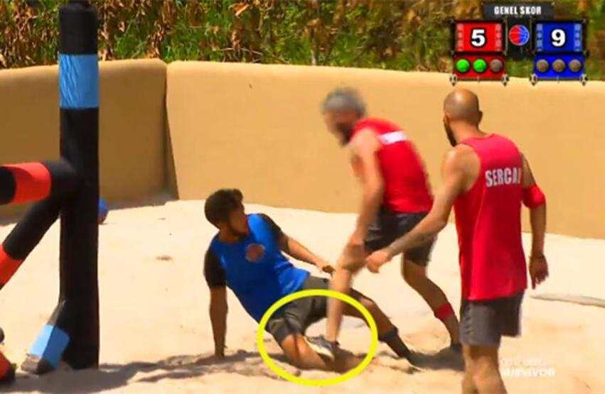 Survivorda ödül oyununda kavga Parviz diskalifiye edildi