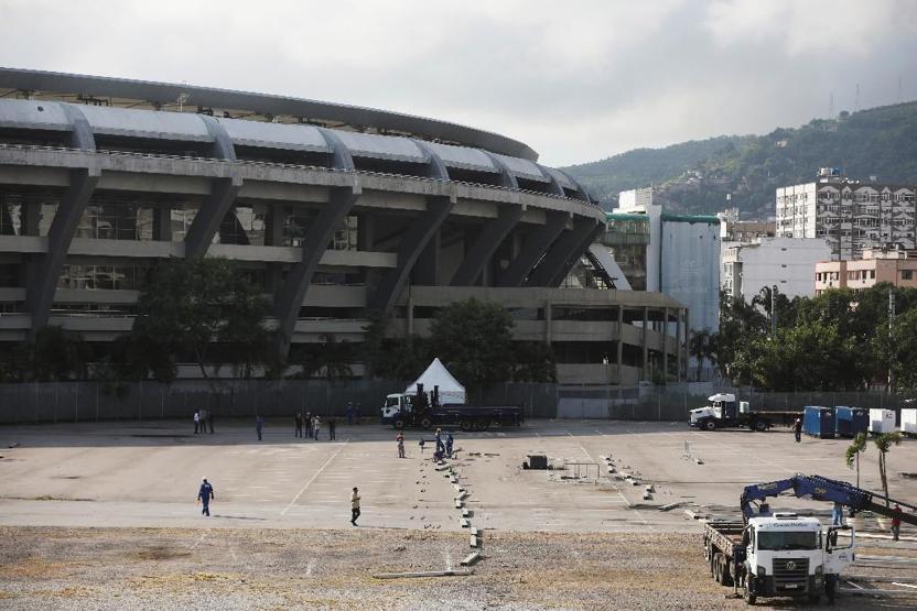 Maracana Stadı koronavirüs hastanesine dönüştürülüyor