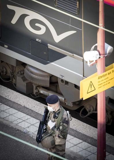 Fransada bir hızlı tren yoğun bakım ünitesine çevrildi