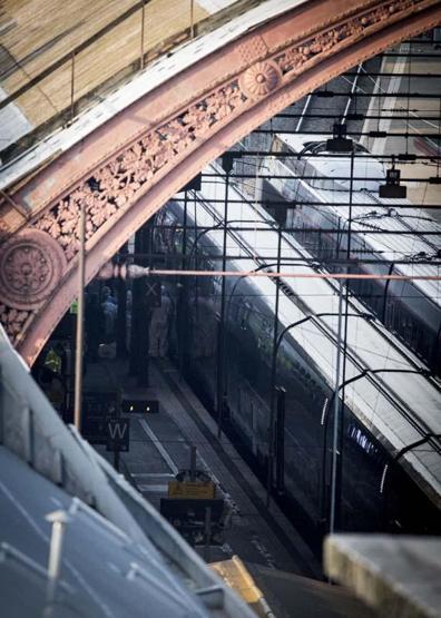 Fransada bir hızlı tren yoğun bakım ünitesine çevrildi