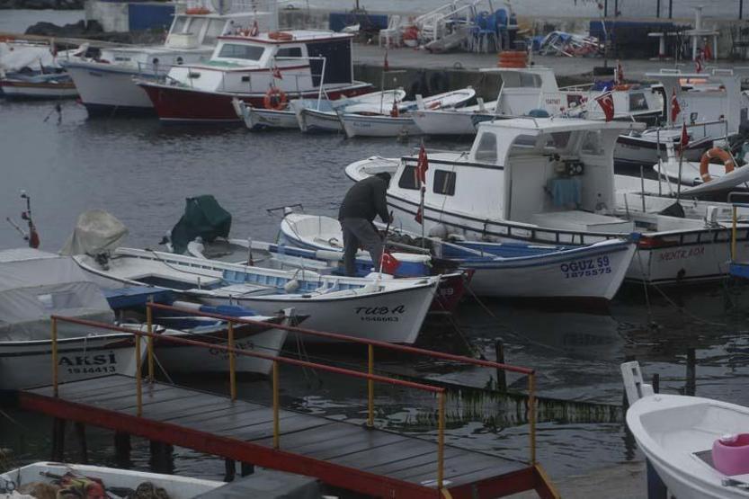 Marmara Denizinde ulaşıma poyraz engeli