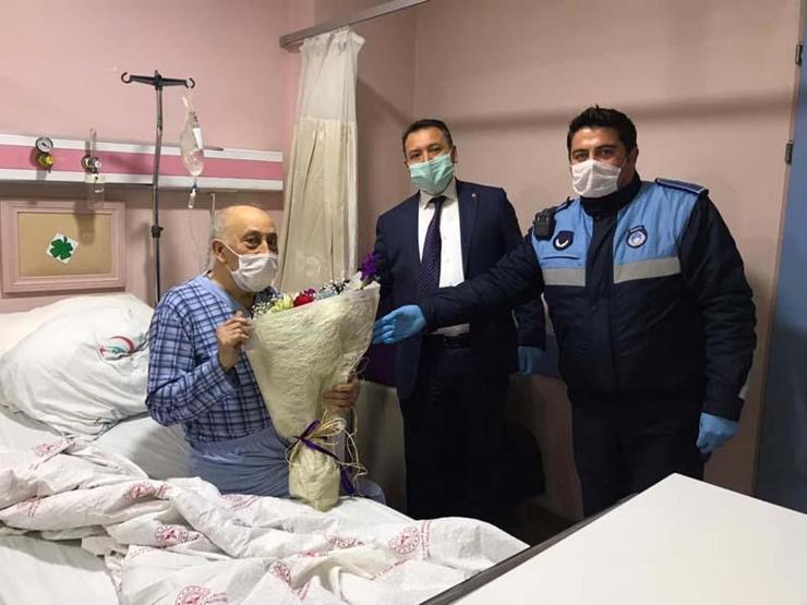 Burhan amcanın tedavisi sürüyor