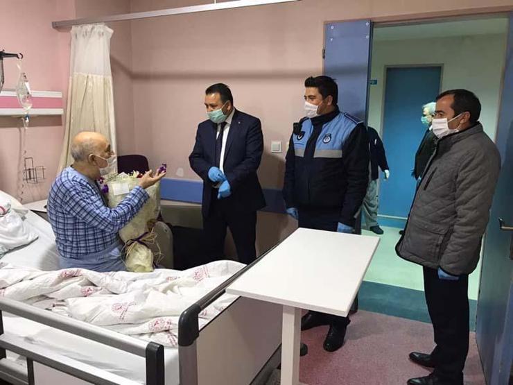 Burhan amcanın tedavisi sürüyor
