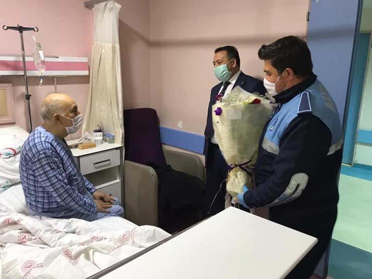 Burhan amcanın tedavisi sürüyor