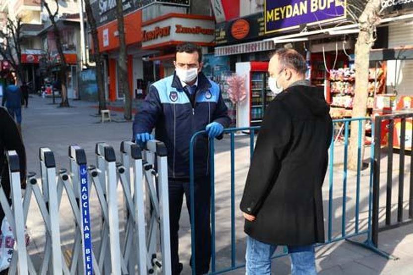 Bağcılar’ın en işlek caddeleri yayalara kapatıldı