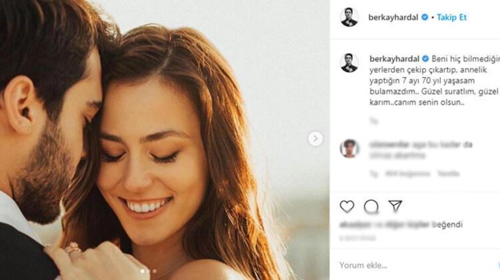 Berkay Hardal: Güzel suratlım, güzel karım