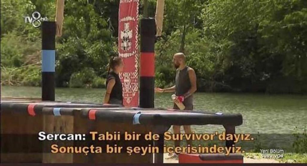 Survivorda Sercan, Nisaya açıldı... Sosyal medya sallandı