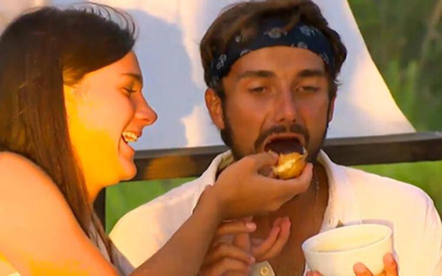 Survivorda Sercan, Nisaya açıldı... Sosyal medya sallandı