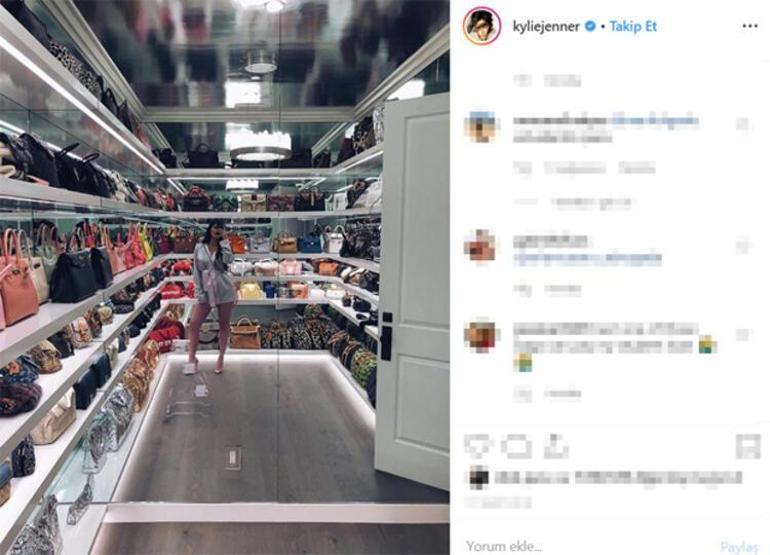 Kylie Jennerdan yeni evden ilk poz