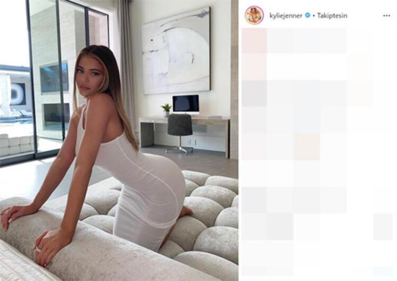 Kylie Jennerdan yeni evden ilk poz