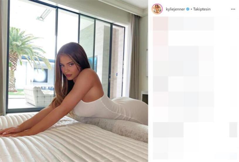 Kylie Jennerdan yeni evden ilk poz