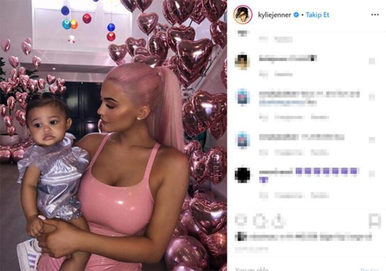 Kylie Jennerdan yeni evden ilk poz