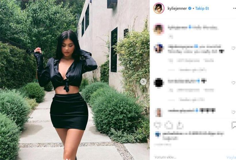 Kylie Jennerdan yeni evden ilk poz