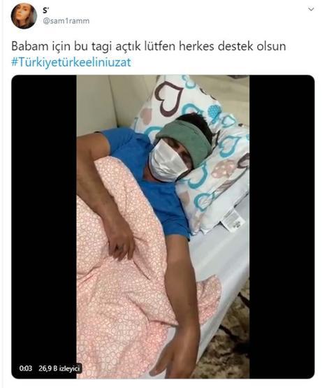 Leylanın koronavirüs teşhisi konulan babası, İsveçten Türkiyeye getiriliyor